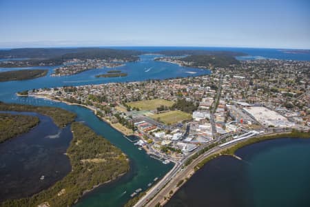 Aerial Image of WOY WOY