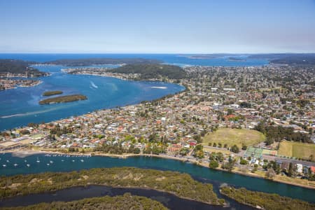 Aerial Image of WOY WOY