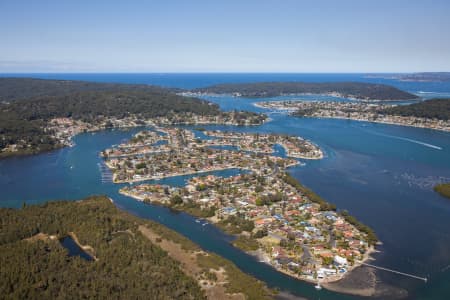 Aerial Image of ST HUBERTS ISLAND