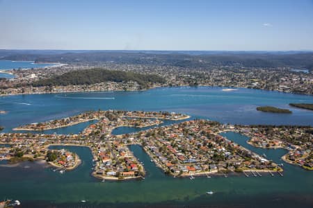 Aerial Image of ST HUBERTS ISLAND