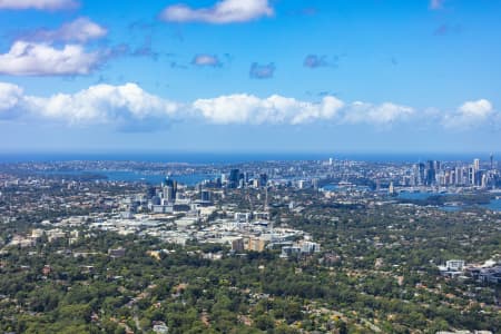 Aerial Image of ARTARMON AND GORE HILL