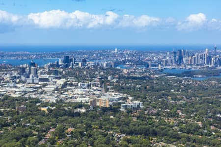 Aerial Image of ARTARMON AND GORE HILL