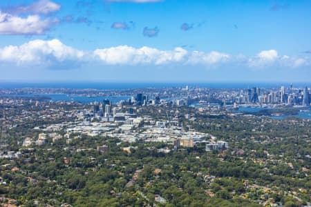 Aerial Image of ARTARMON AND GORE HILL