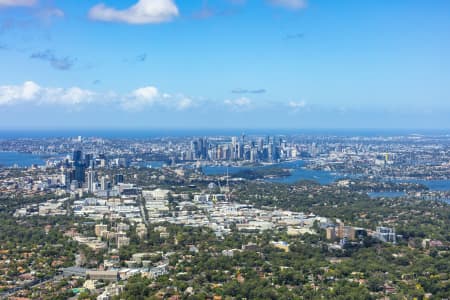 Aerial Image of ARTARMON AND GORE HILL