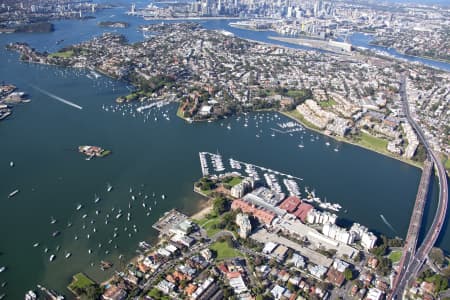 Aerial Image of DRUMMOYNE