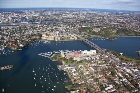 Aerial Image of DRUMMOYNE