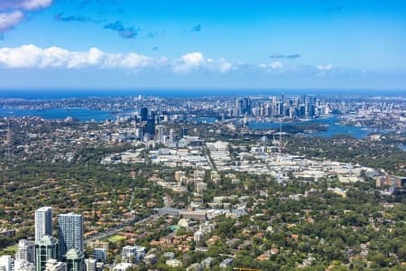 Aerial Image of ARTARMON AND GORE HILL