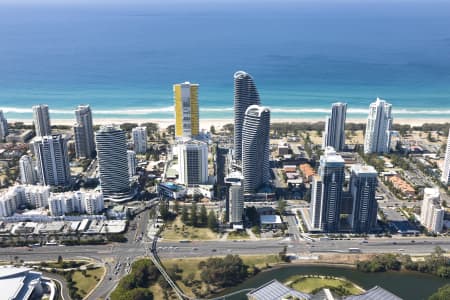 Aerial Image of BROADBEACH AERIAL PHOTO