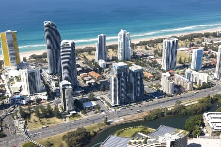 Aerial Image of BROADBEACH AERIAL PHOTO