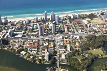 Aerial Image of BROADBEACH AERIAL PHOTO