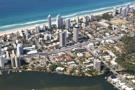 Aerial Image of SURFERS PARADISE AERIAL PHOTO