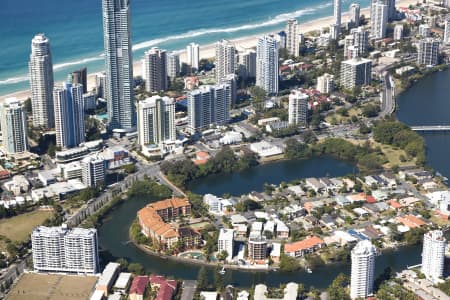 Aerial Image of SURFERS PARADISE AERIAL PHOTO