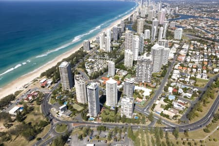 Aerial Image of MAIN BEACH AERIAL PHOTO