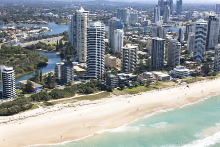 Aerial Image of MAIN BEACH AERIAL PHOTO