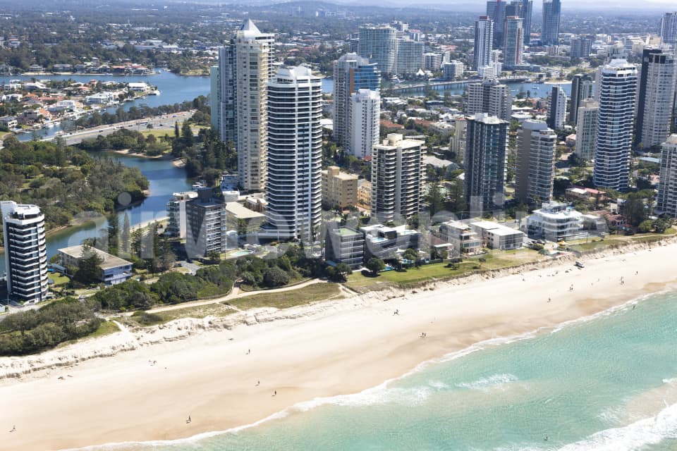 Aerial Image of Main Beach Aerial Photo