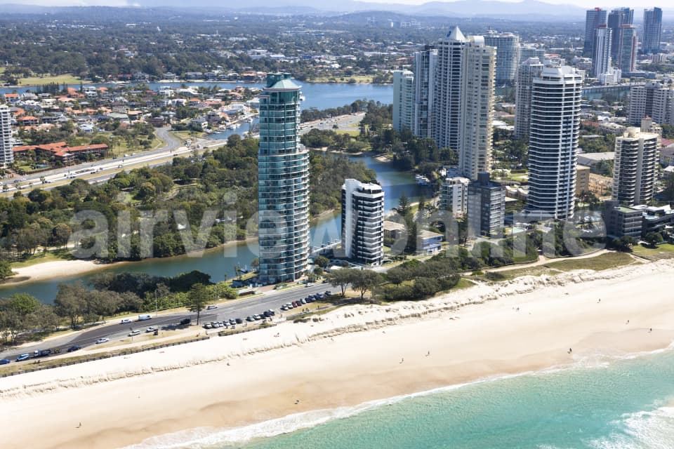 Aerial Image of Main Beach Aerial Photo