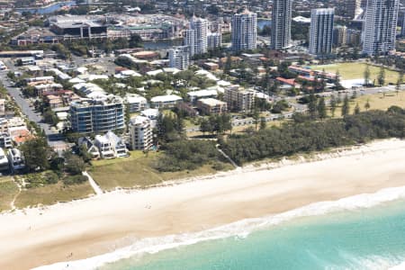 Aerial Image of MERMAID BEACH AERIAL PHOTO