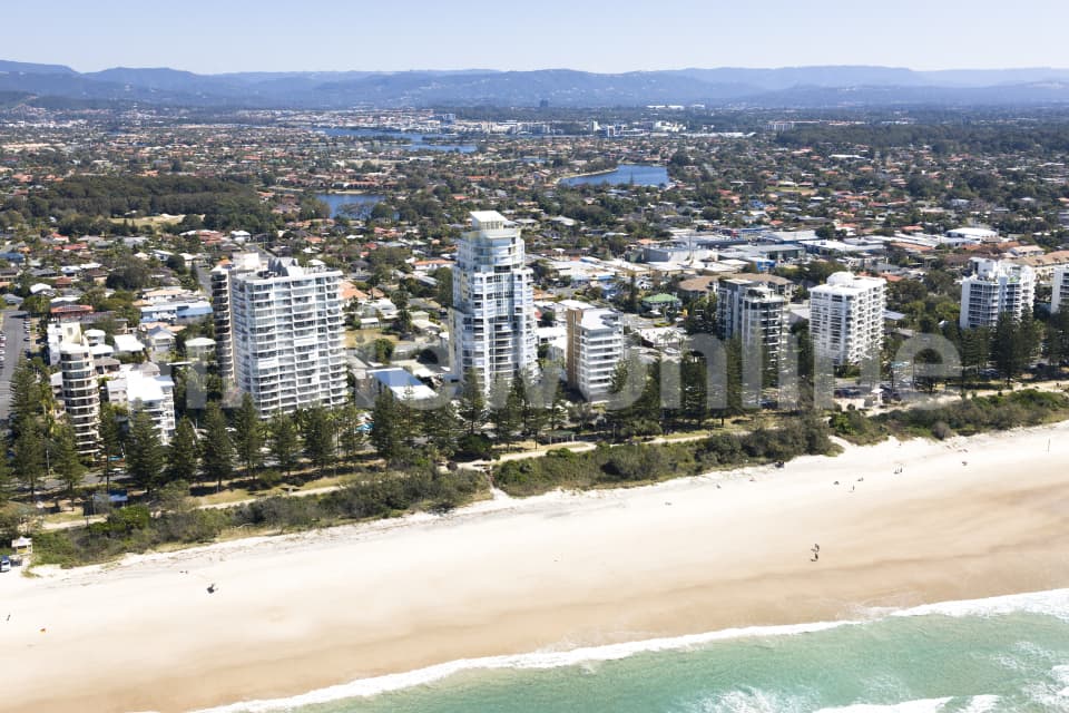 Aerial Image of Burleigh Heads Aerial Photo