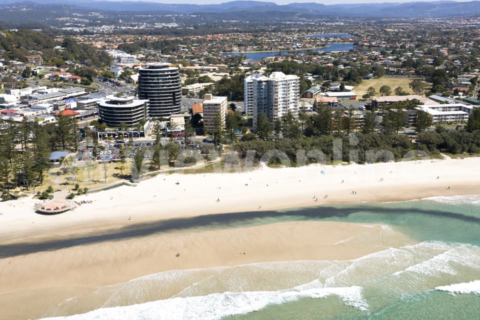 Aerial Image of Burleigh Heads Aerial Photo