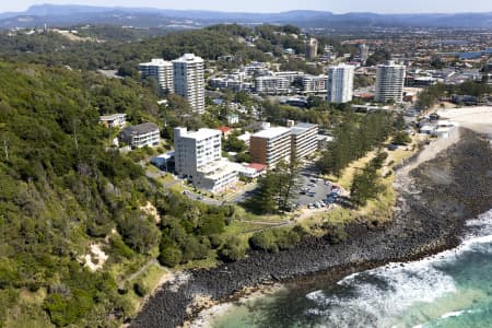 Aerial Image of BURLEIGH HEADS AERIAL PHOTO
