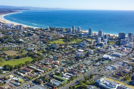 Aerial Image of COOLANGATTA