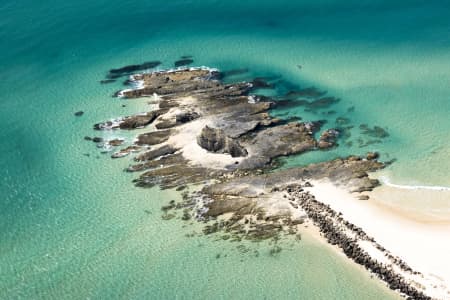 Aerial Image of CURRUMBIN ROCK