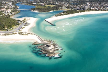 Aerial Image of CURRUMBIN CREEK ENTRANCE