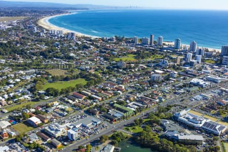 Aerial Image of COOLANGATTA