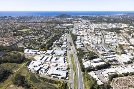 Aerial Image of VARSITY LAKES AERIAL PHOTO