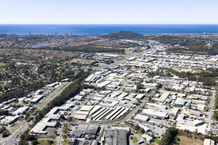 Aerial Image of BURLEIGH HEADS AERIAL PHOTO