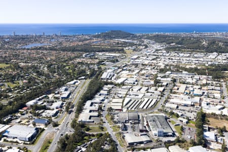 Aerial Image of BURLEIGH HEADS AERIAL PHOTO