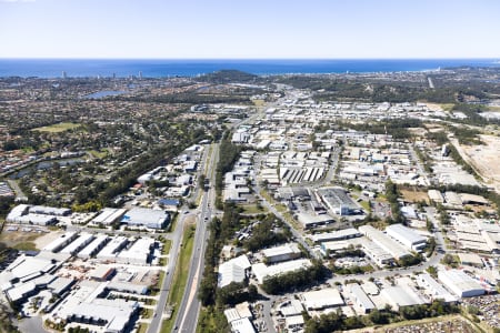 Aerial Image of BURLEIGH HEADS AERIAL PHOTO