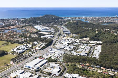 Aerial Image of BURLEIGH HEADS AERIAL PHOTO