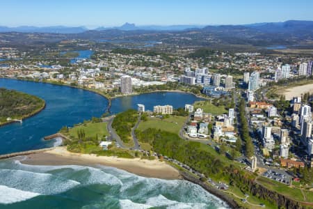 Aerial Image of COOLANGATTA