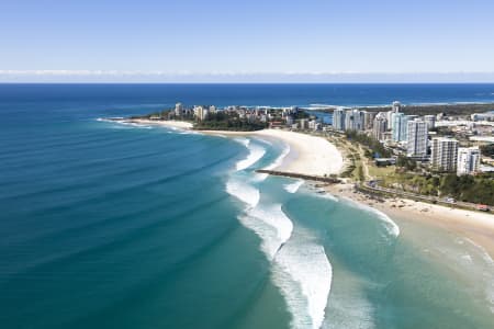 Aerial Image of COOLANGATTA AERIAL PHOTO