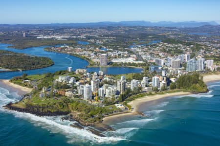 Aerial Image of COOLANGATTA