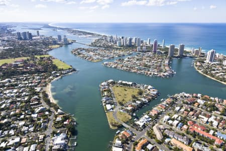 Aerial Image of SURFERS PARADISE