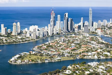 Aerial Image of CHEVRON ISLAND AERIAL PHOTO