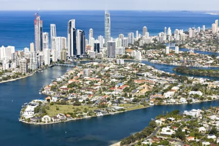 Aerial Image of CHEVRON ISLAND AERIAL PHOTO