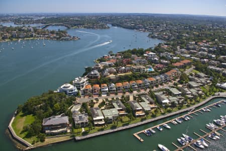 Aerial Image of HUNTERS HILL