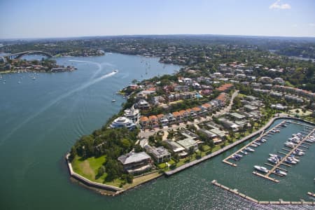 Aerial Image of HUNTERS HILL