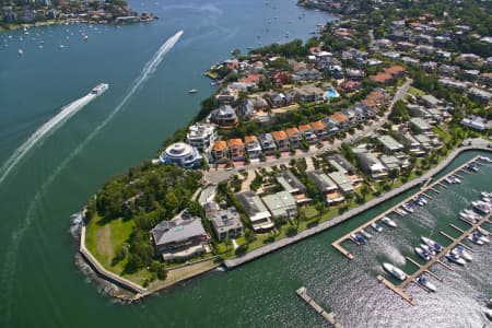 Aerial Image of HUNTERS HILL