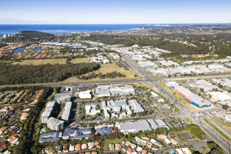 Aerial Image of BURLEIGH WATERS AERIAL PHOTO