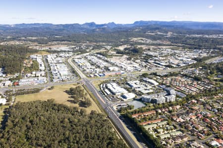 Aerial Image of BURLEIGH WATERS AERIAL PHOTO