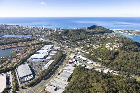 Aerial Image of BURLEIGH HEADS AERIAL PHOTO