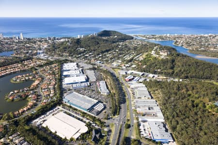 Aerial Image of BURLEIGH HEADS AERIAL PHOTO