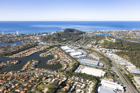 Aerial Image of BURLEIGH HEADS AERIAL PHOTO