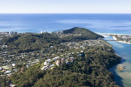 Aerial Image of BURLEIGH HEADS AERIAL PHOTO