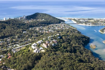 Aerial Image of BURLEIGH HEADS AERIAL PHOTO
