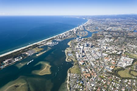 Aerial Image of SOUTHPORT AERIAL PHOTO